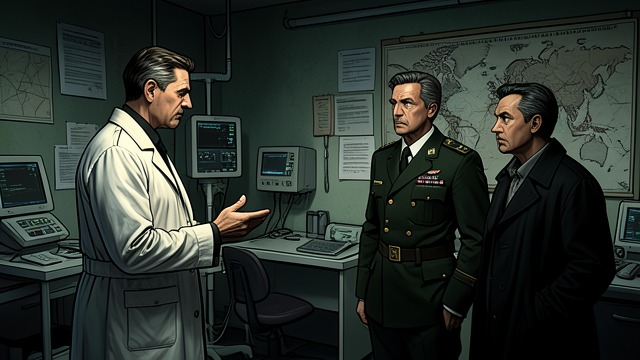 Staveley Takes Command of Care from "The Lighthouse". Medical Authority Emerges Explaining SARS Guy Staveley explains the infection risk and the need for quarantine.