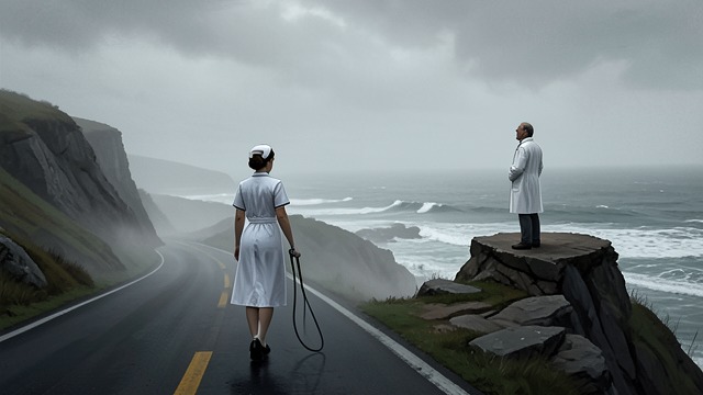 Separate Lives Continue from "The Lighthouse". A Marriage with Distance Jo Leaves the Island Joanna Staveley regularly returns to London and works nursing shifts.