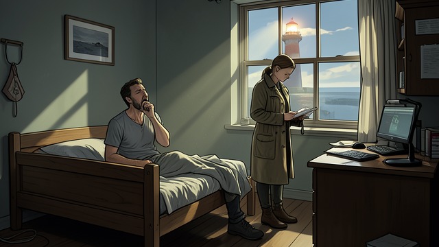 The Investigator Goes Down from "The Lighthouse". Dalgliesh’s Impaired Work Illness and Separation Adam Dalgliesh’s fever and cough leave him confined to the sickroom.