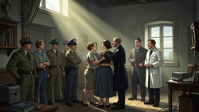 The Community Responds from "The Lighthouse". Cooperation Replaces Routine A Collective Emergency Maycroft, Staveley, Jago, and the police coordinate as Padgett holds Millie in the lighthouse.