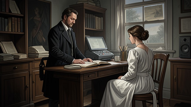 The Work Outlives the Master from "The Lighthouse". Grief for a Writer Loss and Suspicion Dennis mourns Nathan Oliver as a mentor and as the source of his own literary purpose.