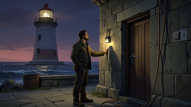 The Locked Door from "The Lighthouse". A Meeting That Never Happens Speidel Arrives Late Raimund Speidel reaches the lighthouse six minutes after the appointed time.