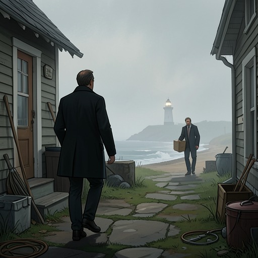 The Murder of Adrian Boyde from "The Lighthouse". This flow traces how the second killing grows from an undisclosed secret and turns a difficult inquiry into a double murder case.