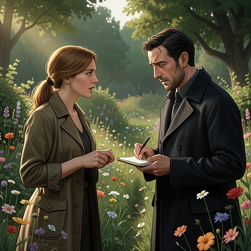 Millie and Oliver’s Friendship from "The Lighthouse". This flow follows Millie Tranter’s unexpected friendship with Nathan Oliver and the way her testimony complicates the apparent suicide.