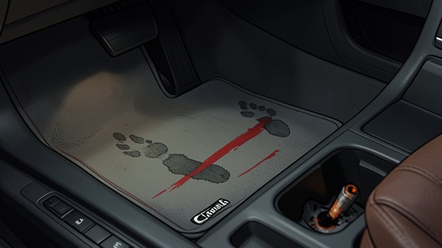 Rental Residues from "Crash". Rental Residues Traces The narrator finds heel marks, lipstick, scratches, and cigarette stubs left by previous drivers.