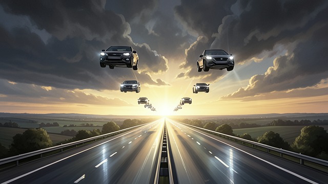 Mechanical Ascension from "Crash". Mechanical Ascension Vision The narrator sees cars as angelic creatures landing on roads built for their reception.