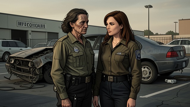 New Companion from "Crash". New Companion Continuation Helen arrives at the police pound with Gabrielle, looking at the remains of Vaughan's car.