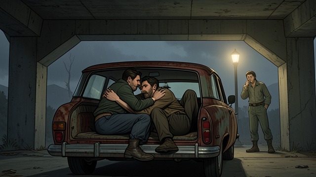 Betrayal and Embrace from "Crash". Betrayal and Embrace Intimacy Under acid, the narrator and Vaughan finally have sex in the abandoned car beneath the motorway.