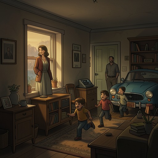 The Seagrave Household from "Crash". This flow traces how Vera Seagrave and her family absorb Vaughan's experiments and confront the destruction they enable.