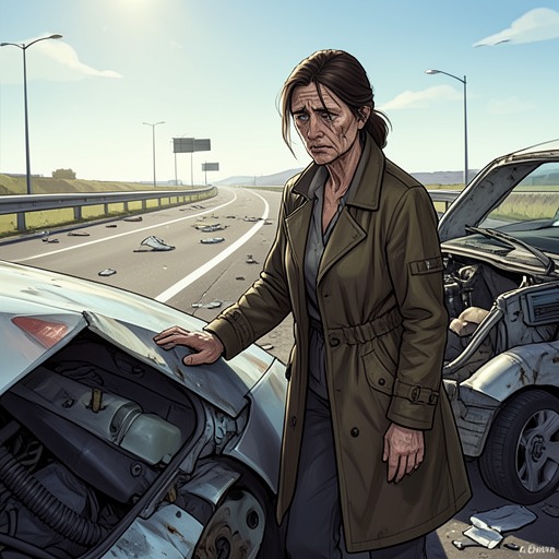 Helen's Grief and Rebirth from "Crash". This flow follows Helen Remington from bereaved doctor to an active participant in the sexual and technological world created by the collision.