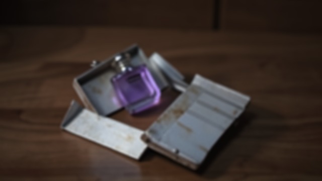 An Inherited Keepsake from "The Lighthouse". A Family Heirloom The old request Futh’s grandfather gives his father a silver lighthouse perfume case and says it should be returned to Ernst.