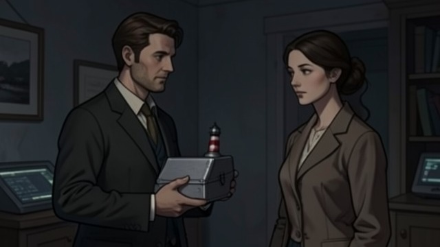 The Unreturned Case from "The Lighthouse". The Visit to Ernst A missed restitution Futh travels with his father to visit Ernst, who asks whether they have brought anything from his brother.