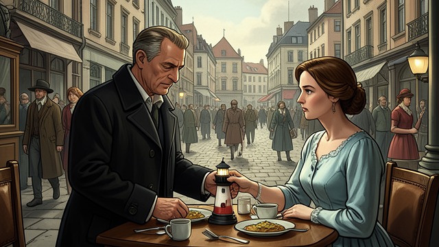A Stranger’s Perfume from "The Lighthouse". A Failed Approach The wrong opening Futh recognizes a novel and approaches a woman at breakfast.