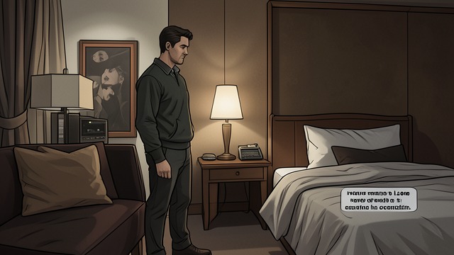 The Hotel Room as Refuge from "The Lighthouse". A Temporary Sanctuary Ordered comforts Futh expects a clean bed, a private door, a bath and a small meal to make the hotel feel safe.