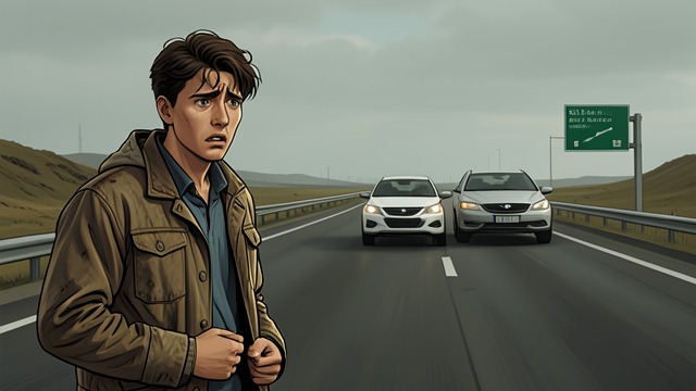 The Road Without Control from "The Lighthouse". A New Driver Abroad Dependence exposed Futh has little experience driving and relies on Carl’s directions to navigate toward Utrecht.