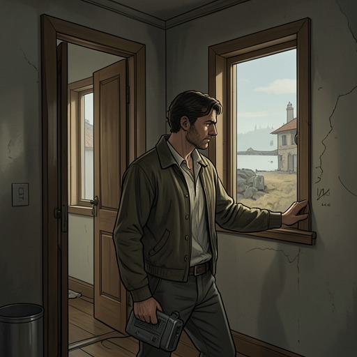 The Persistent Fear of Escape from "The Lighthouse". Futh’s recurring efforts to identify exits and avoid entrapment reveal how childhood insecurity follows him into travel and domestic life.