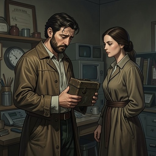The Silver Lighthouse’s Journey from "The Lighthouse". The inherited perfume case links family history, an unfulfilled obligation and the final intrusion that brings Futh and Ester into dangerous proximity.