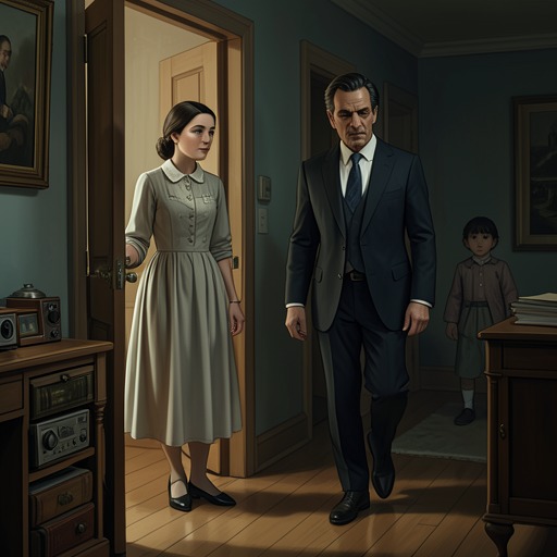 The Children Who Never Arrive from "The Lighthouse". The expectations of motherhood and fatherhood shape both Ester’s marriage and Futh and Angela’s separation, though in sharply different ways.