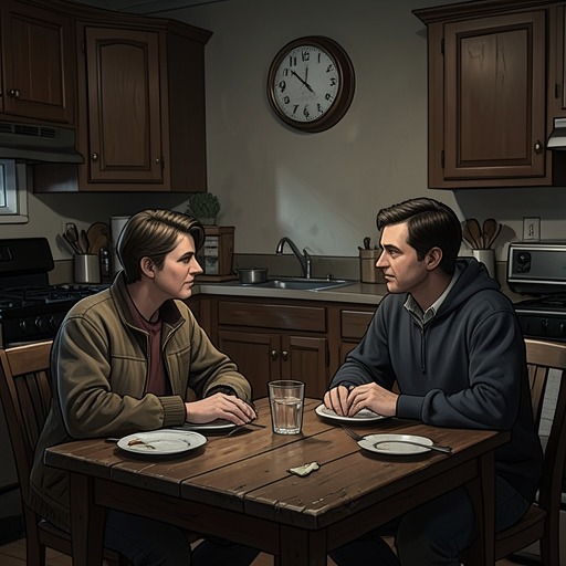The Slow Unmaking of Futh and Angela from "The Lighthouse". Domestic habits and small failures accumulate until Futh’s separation becomes an accomplished fact he struggles to inhabit.