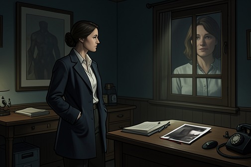 Lucy's arrest and release in the Lily Bridges murder case from "The Earthquake Bird". Lucy’s arrest and release in the Lily Bridges murder case turn on the unstable distance between suspicion, memory, and proof.