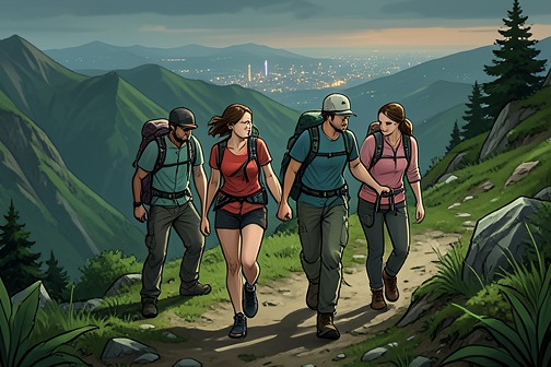 The Yamanashi hike from "The Earthquake Bird". The Yamanashi hike is a weekend excursion that turns an ordinary group walk into a moment of physical vulnerability and unexpected intimacy between Lucy and…