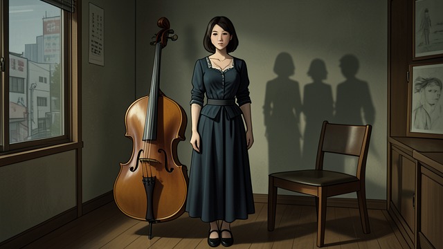 The Fatal Fall from "The Earthquake Bird". The Fatal Fall The Cello Left Behind Mrs. Yamamoto trips over Lucy’s cello while dusting a spare room and suffers a fatal head injury.
