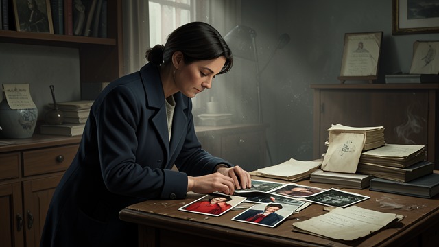 Sachi in the Box from "The Earthquake Bird". Sachi in the Box A Private Archive Opened Lucy searches Teiji’s photographs and finds a sequence documenting Sachi.