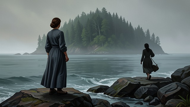 An Island of Exiles from "The Earthquake Bird". An Island of Exiles A Place With a History Lucy thinks of Sado Island as a place historically used for exiles and political outsiders.