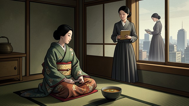 A Temporary Home from "The Earthquake Bird". A Temporary Home Mrs. Katoh’s Offer Mrs. Katoh invites Lucy to live with her rather than return to an empty apartment.