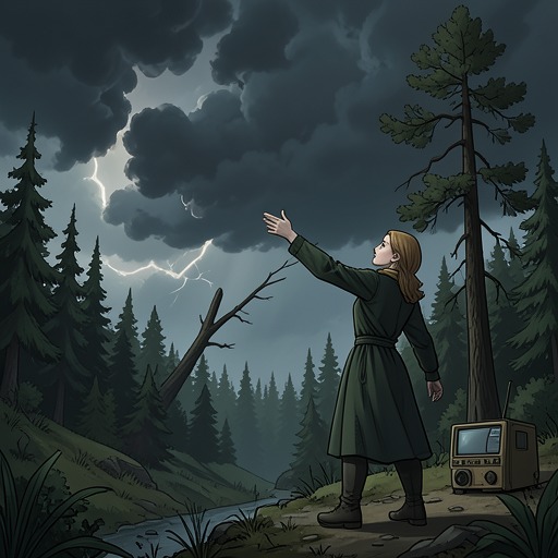 The Northwest and Bad Fortune from "The Earthquake Bird". This flow traces Lucy Fly’s attraction to the unlucky northwest as a way of interpreting danger and choosing the path that frightens her.