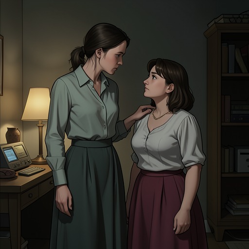Lucy and Lily’s Caregiving Bond from "The Earthquake Bird". This flow traces the movement between care and dependence in Lucy Fly and Lily Bridges’s friendship, from practical help to a broken bond.