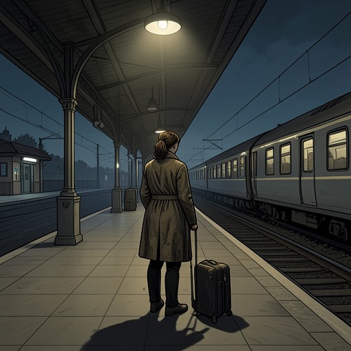 Lily’s Escape From Andy from "The Earthquake Bird". This flow traces Lily Bridges’s attempt to escape Andy’s possessiveness, build a new life in Japan, and reconsider returning to Britain.