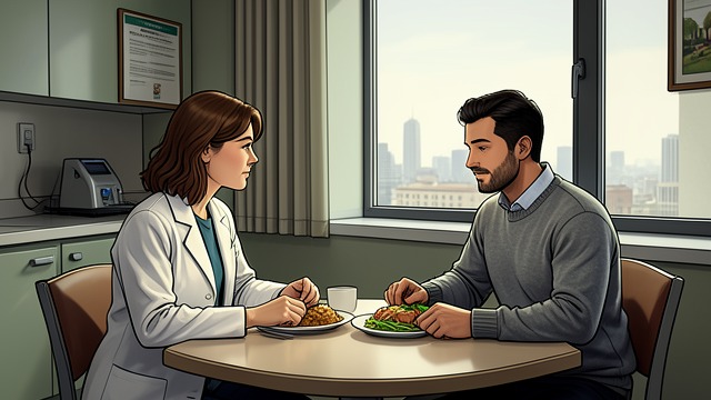 A Meal Outside the Ward from "Up". A Meal Outside the Ward Trying to feel ordinary Emma meets Sergei in the hospital restaurant rather than in the ward lounge.