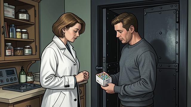 The Medication Disagreement from "Up". The Medication Disagreement A promise left undone Emma learns that Sergei has not removed the stockpiled medication from her home.