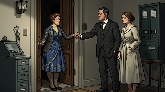 Helping Iefke Arrive from "Up". Helping Iefke Arrive A practical offer Once Iefke explains her fear of opening her door, Dimitri and Linda offer to knock and help her reach the group.