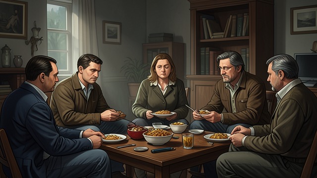 Names Without Knowledge from "Up". Names Without Knowledge A group in the same room Emma learns names and fragments of each patient’s story during meals and day openings.