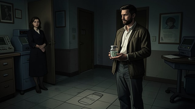 Medication Gone from Home from "Up". Medication Gone from Home A safety agreement unresolved Rajid learns that Sergei has not removed Emma’s old pills from her home.