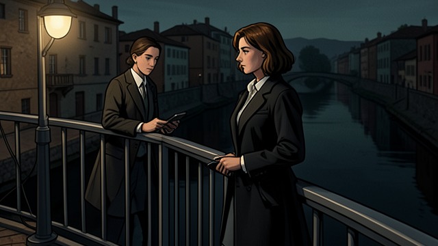 The Walk Away from "Up". The Walk Away Permission without protection Emma tells Gwen that she needs air and receives permission to walk, carrying her phone.