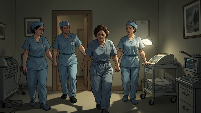 The Return to Use from "Up". The Return to Use A relapse becomes visible Emma hears that Amelie has returned to the ward under the influence and is with nursing staff.