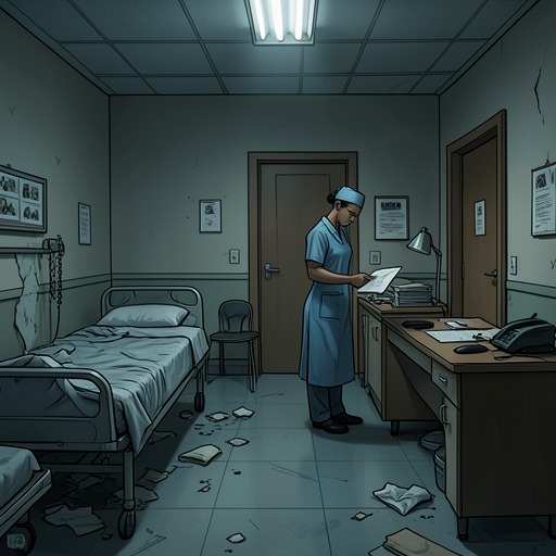 The Ward That Is Being Dismantled from "Up". The PAAZ’s staffing cuts, broken facilities, and impending move shape the patients’ daily lives and expose the gap between institutional ideals and available…