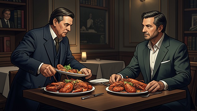 Luxury Ordering from "American Psycho". Luxury Ordering Expensive Appetite Sean orders two lobster courses while barely eating and assumes Patrick will pay.