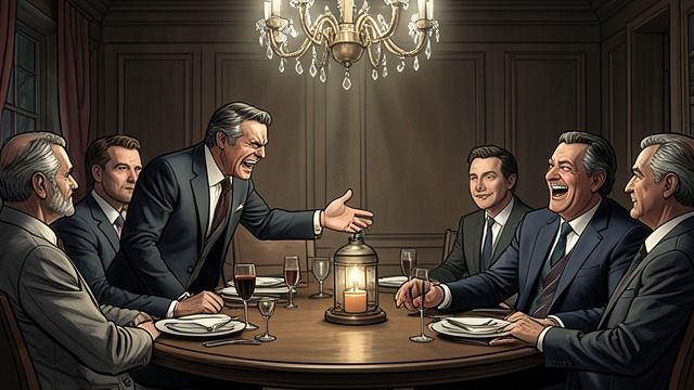 Carnes's Laughter from "American Psycho". Carnes's Laughter Confession Repeated Bateman insists to Harold Carnes that his message about Owen and the escorts was true.