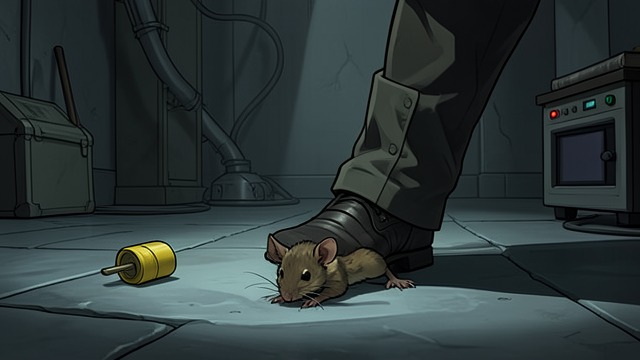 Rat's Death from "American Psycho". Rat's Death Final Use After the girl's death, Bateman feeds the rat Brie and then stomps it to death.