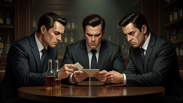 Business Card Rivalry from "American Psycho". Business Card Rivalry Material Competition Bateman, David Van Patten, and Timothy Price compare cards as if comparing identities.