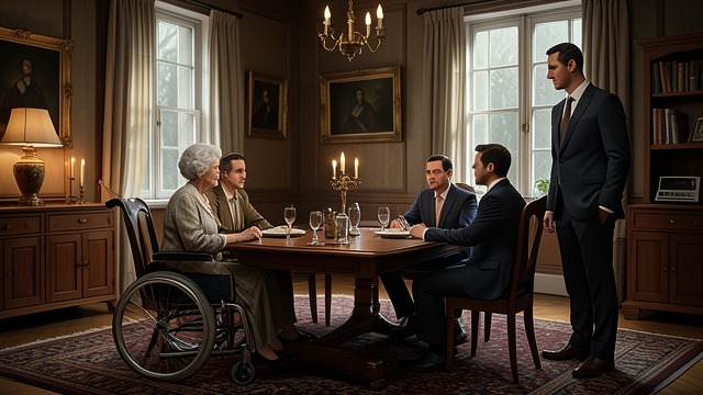 Family Pressure from "American Psycho". Family Pressure Institutional Concern Family trustees use their mother's condition and estate to bring Sean into contact with Patrick.