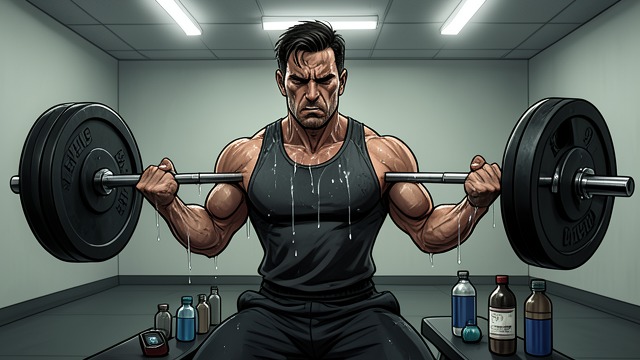 Controlled Anxiety from "American Psycho". Controlled Anxiety Bodily Management Bateman treats anxiety through exercise, grooming, medication, and precise routines.