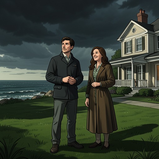 The Hamptons Retreat from "American Psycho". This flow traces Bateman and Evelyn's attempt to escape Manhattan and the failure of luxury, romance, and nature to quiet his violence.