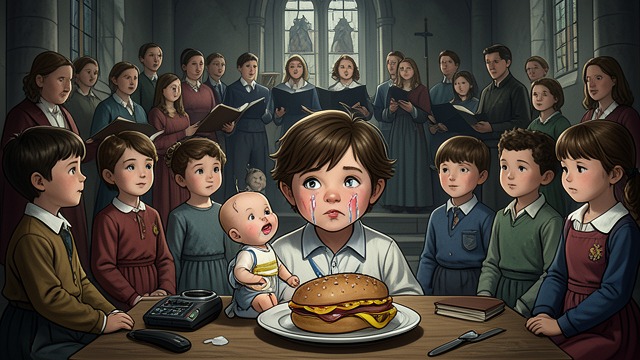 The Ritual Changes Through Performance from "The Best Christmas Pageant Ever". Tradition Holds Something New Departure from the Script The ham, the burped doll, and Imogene’s tears are not planned effects.