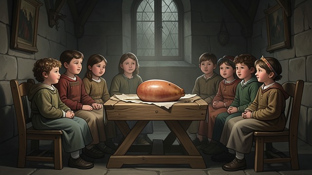 The Gift Is Accepted from "The Best Christmas Pageant Ever". The Present Remains No Theatrical Correction The ham stays by the manger as the boys take seats.