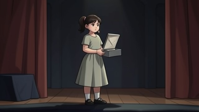 The Angel’s Lowly Work from "The Best Christmas Pageant Ever". Gladys Receives the Announcement A Role with One Spoken Line Gladys becomes the Angel of the Lord, a part defined by bringing news to the shepherds.